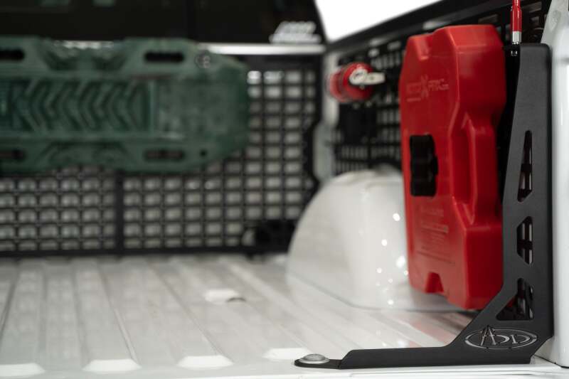 Ford Raptor Bed Channel Stiffeners - Addictive Desert Designs - Black - `21-`27